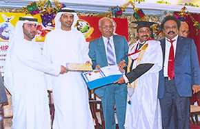 International recognition award ceremony